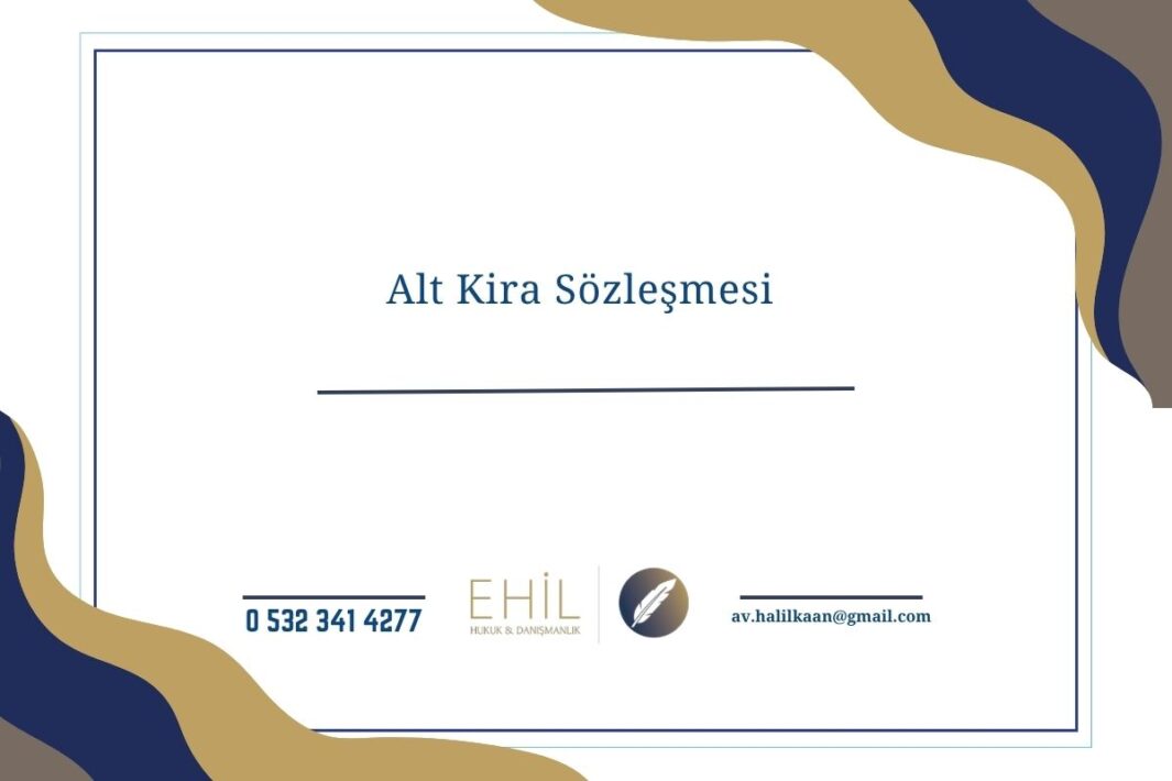 Alt Kira Sözleşmesi