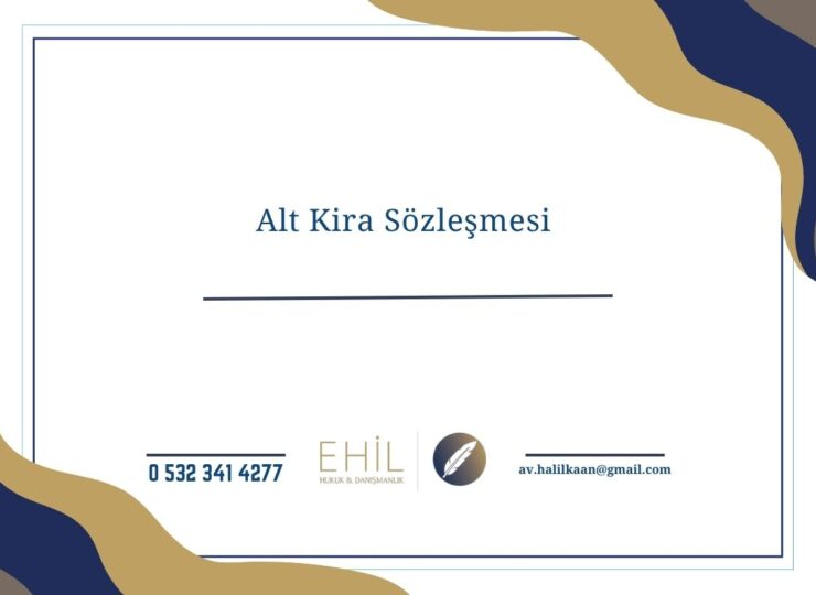 Alt Kira Sözleşmesi