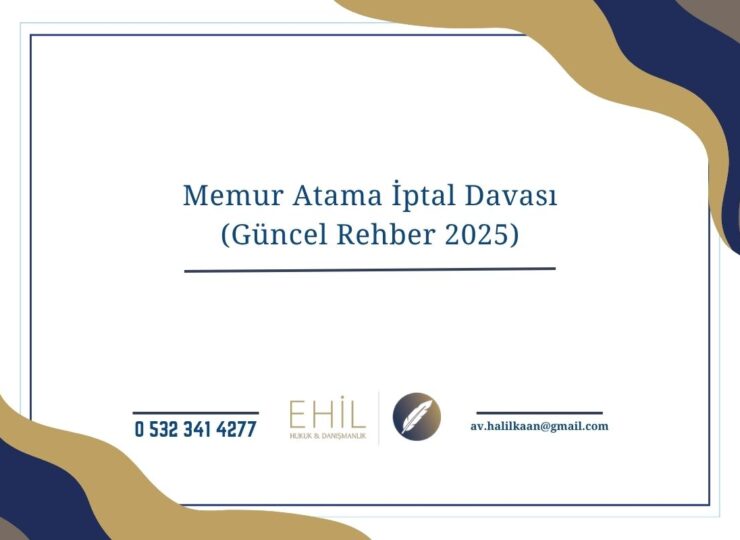 MEMUR ATAMA İPTAL DAVASI