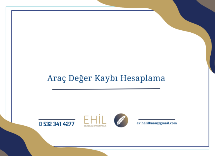 Araç Değer Kaybı Hesaplama